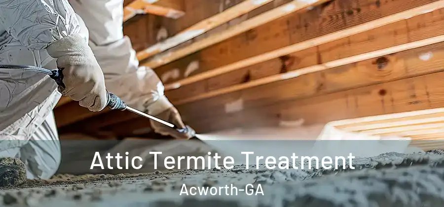 Attic Termite Treatment Acworth-GA