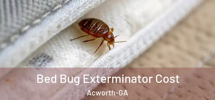 Bed Bug Exterminator Cost Acworth-GA
