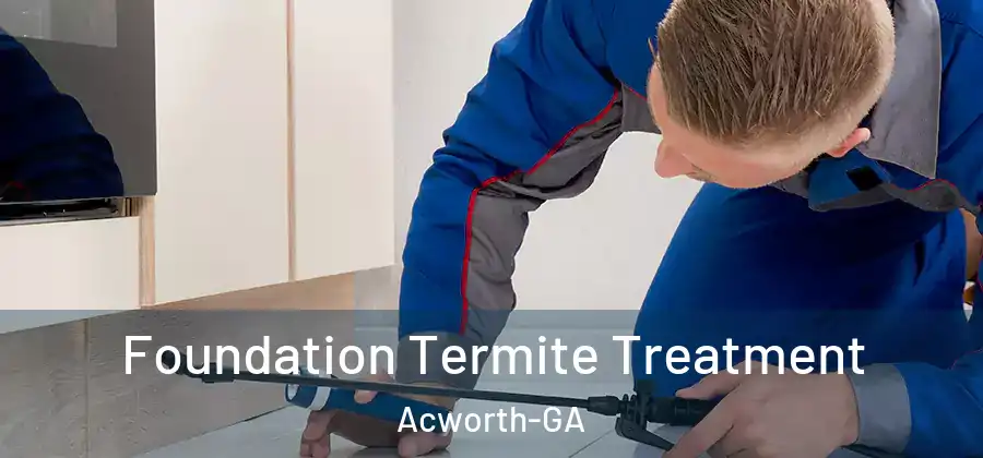 Foundation Termite Treatment Acworth-GA