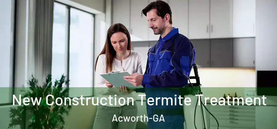  New Construction Termite Treatment Acworth-GA