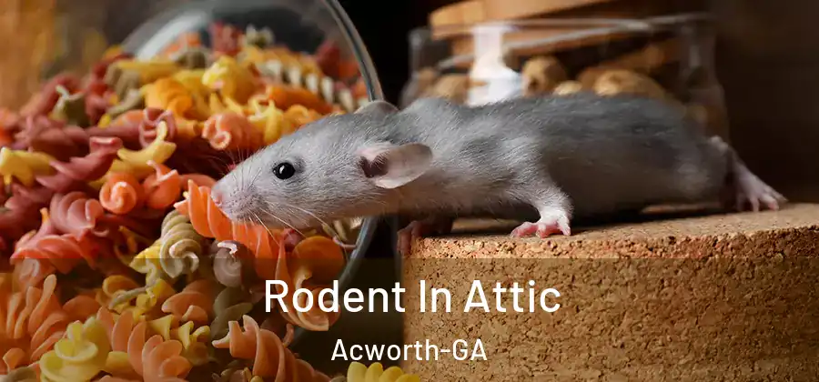 Rodent In Attic Acworth-GA